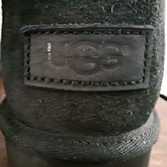 UGG Classic Tall II Boot 1016224 Women's 9 Black Twinface Winter Shearling Lined - Picture 10 of 13